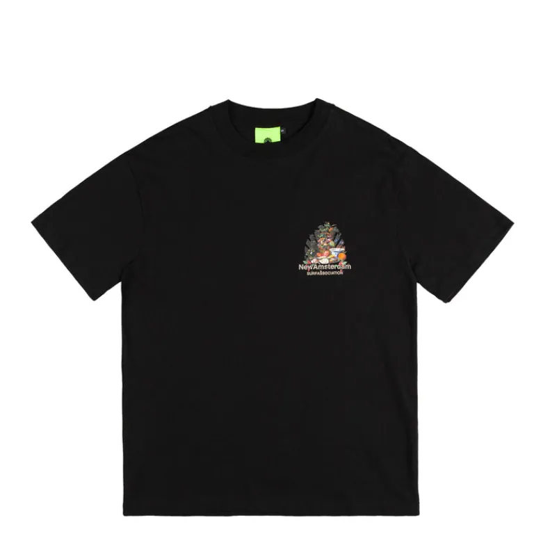 T-Shirts*New Amsterdam Surf Association Buffet Tee Black