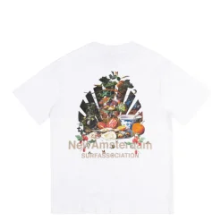 T-Shirts*New Amsterdam Surf Association Buffet Tee White