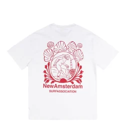 T-Shirts*New Amsterdam Surf Association Lost Surfer Tee White