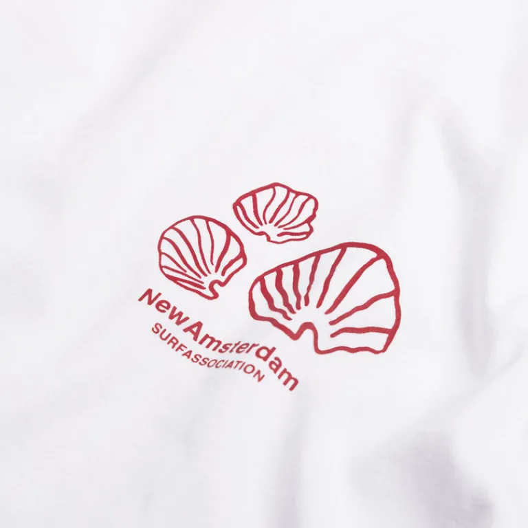 T-Shirts*New Amsterdam Surf Association Lost Surfer Tee White