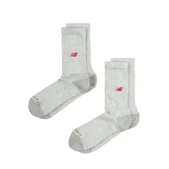 Socken*New Balance Active NB Premium Crew Socks 2 Pack Athletic Grey