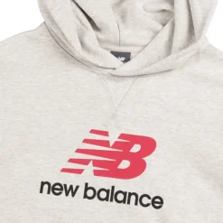 Hoodies*New Balance Athletics French Terry Logo Hoodie Ash Heather
