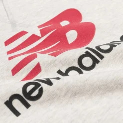 Hoodies*New Balance Athletics French Terry Logo Hoodie Ash Heather