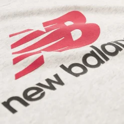 T-Shirts*New Balance Athletics Logo T-Shirt Ash Heather