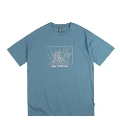 T-Shirts*New Balance Athletics Relaxed Science T-Shirt Heron Blue