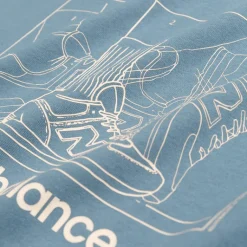 T-Shirts*New Balance Athletics Relaxed Science T-Shirt Heron Blue