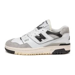 Leder Sneaker|Weiße Sneaker*New Balance BB550GWB White / Black