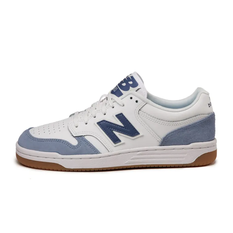 Leder Sneaker|Weiße Sneaker*New Balance BB480LXB White