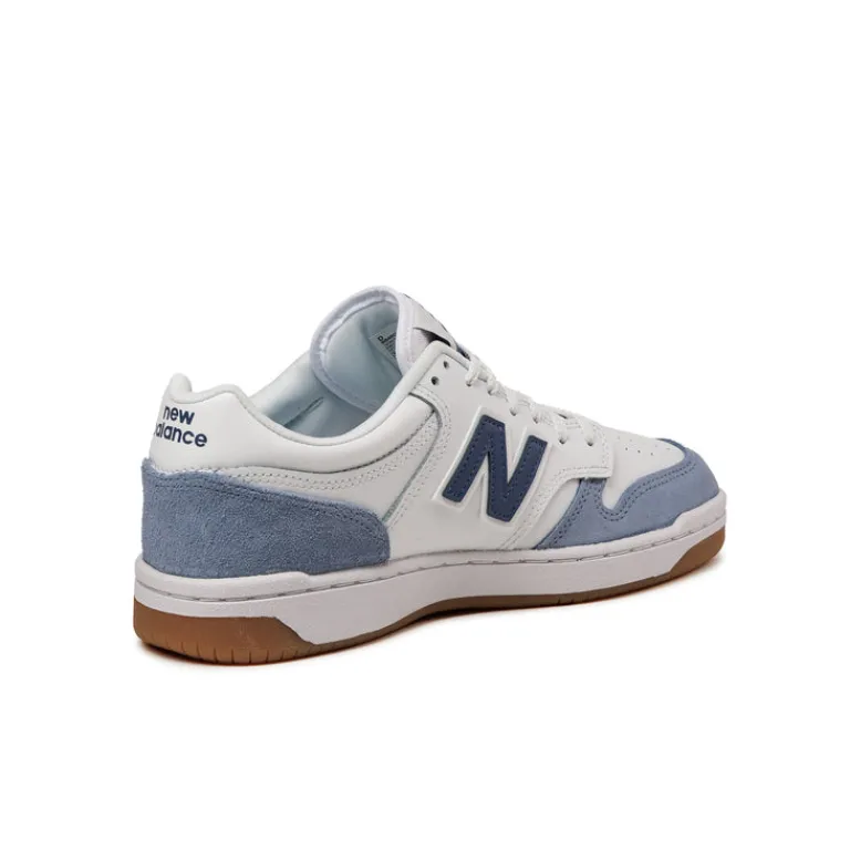 Leder Sneaker|Weiße Sneaker*New Balance BB480LXB White