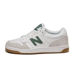 Leder Sneaker|Weiße Sneaker*New Balance BB480LYG White