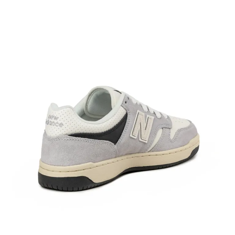 Leder Sneaker|Terrace Casual Sneaker*New Balance BB480PEG Grey / Sea Salt
