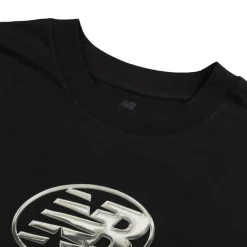 T-Shirts*New Balance Chrome NB T-Shirt Black