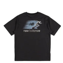 T-Shirts*New Balance Chrome Runner T-Shirt Black
