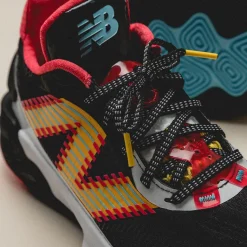 Vegane Sneaker|High-Top Sneaker*New Balance Fresh Foam BB V2 Black / White / Blast Red