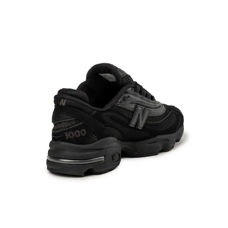Leder Sneaker|Retro Runner*New Balance M1000B Black / Black Cement / Castlerock