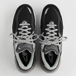 Leder Sneaker|Retro Runner*New Balance M990BK6 *Made in USA* Black / White