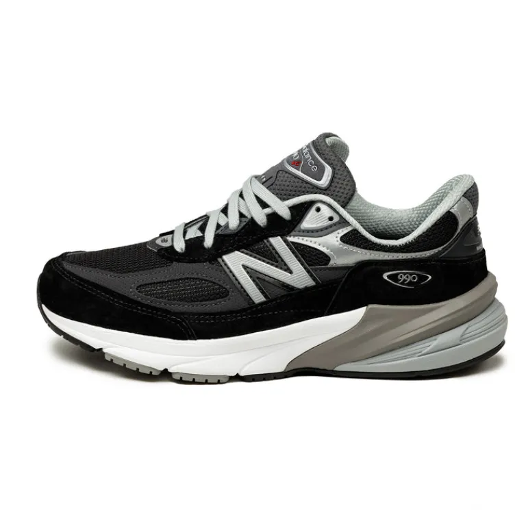 Leder Sneaker|Retro Runner*New Balance M990BK6 *Made in USA* Black / White