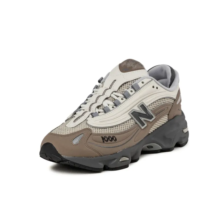 Leder Sneaker|Retro Runner*New Balance M1000C Mushroom / Shipyard / Sea Salt