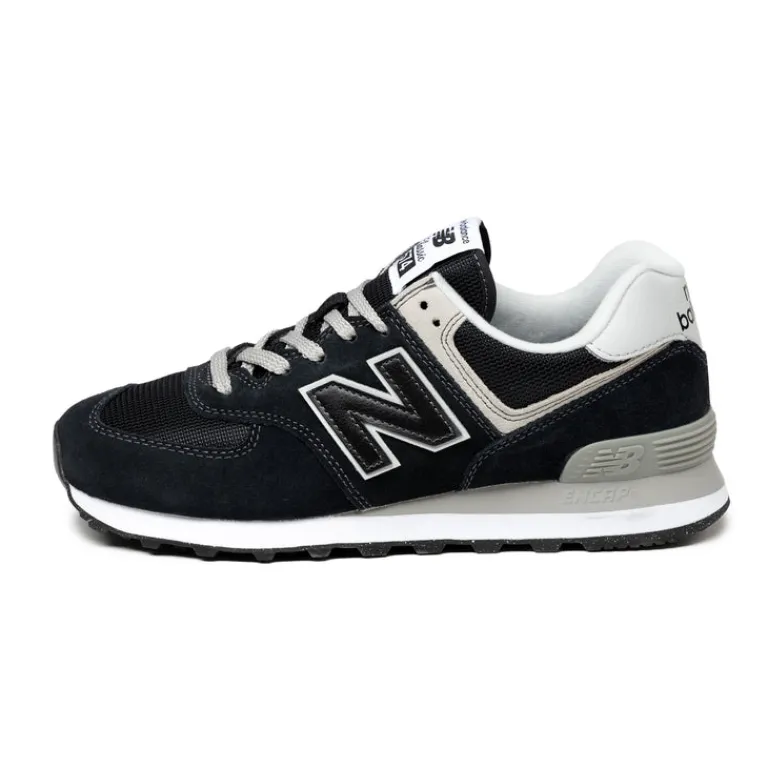 Leder Sneaker|Retro Runner*New Balance ML574EVB Black / White