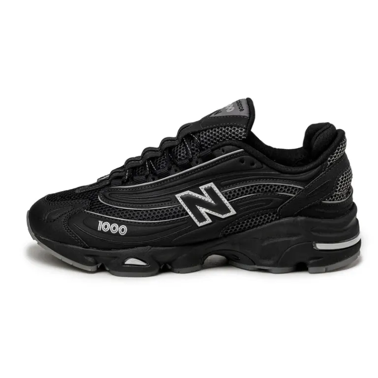 Leder Sneaker|Retro Runner*New Balance M1000LNY Black / White / Silver Metallic