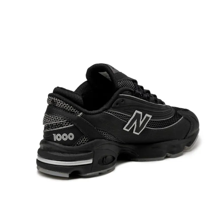Leder Sneaker|Retro Runner*New Balance M1000LNY Black / White / Silver Metallic