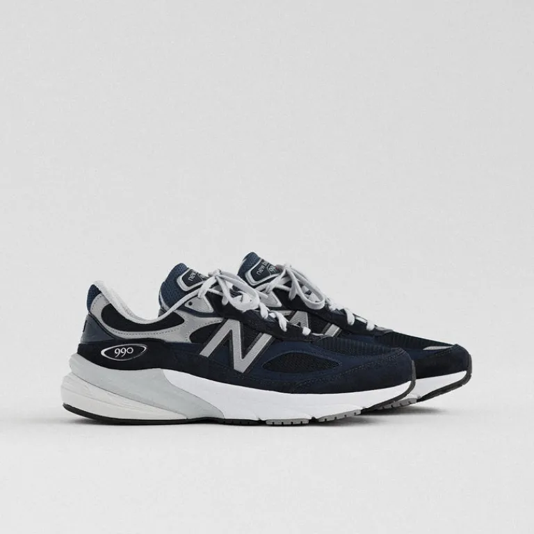 Leder Sneaker|Retro Runner*New Balance M990NV6 *Made in USA* Navy / White