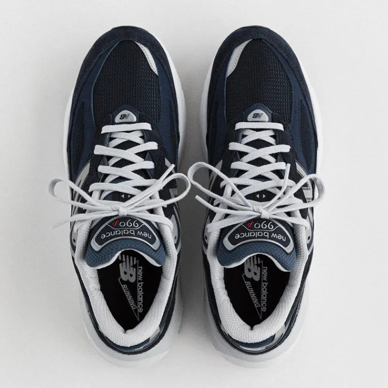 Leder Sneaker|Retro Runner*New Balance M990NV6 *Made in USA* Navy / White