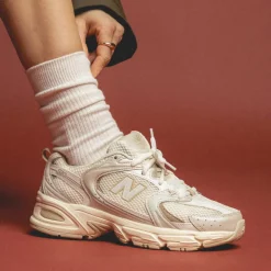 Vegane Sneaker|Retro Runner*New Balance MR530AA Beige / Angora