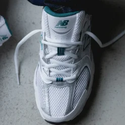 Vegane Sneaker|Weiße Sneaker*New Balance MR530AB White / Silver Metallic