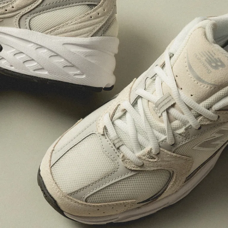 Leder Sneaker|Weiße Sneaker*New Balance MR530CE Sea Salt / Grey Matter