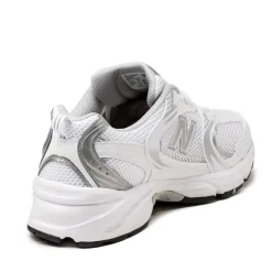 Vegane Sneaker|Weiße Sneaker*New Balance MR530EMA NB White / Silver Metallic