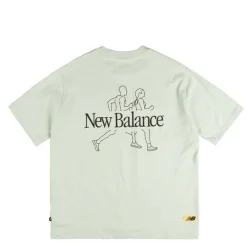 T-Shirts*New Balance Street Classics Runners T-Shirt Clay Ash