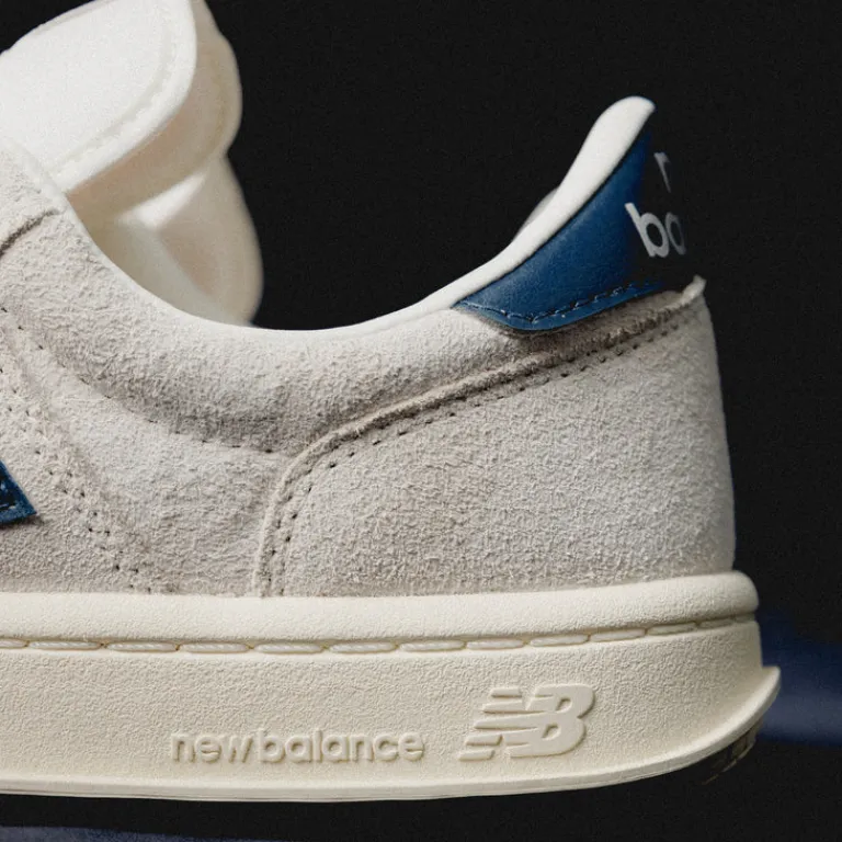 Leder Sneaker|Terrace Casual Sneaker*New Balance T500CF Sea Salt / Navy / Angora