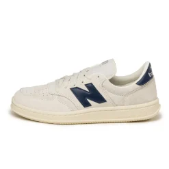 Leder Sneaker|Terrace Casual Sneaker*New Balance T500CF Sea Salt / Navy / Angora