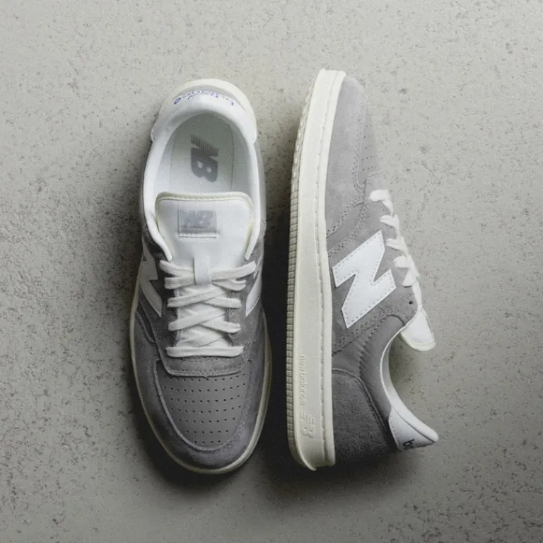 Leder Sneaker|Terrace Casual Sneaker*New Balance T500CJ Arid Stone / Sea Salt / Angora