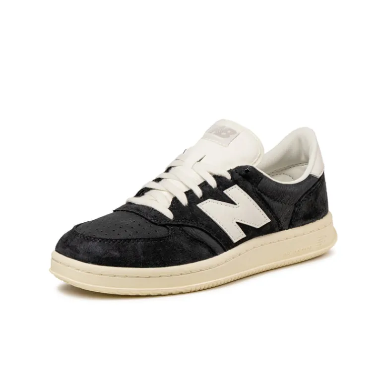 Leder Sneaker|Terrace Casual Sneaker*New Balance T500CK Black / Sea Salt / Angora / Marine Blue