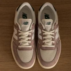 Leder Sneaker|Terrace Casual Sneaker*New Balance T500GB Landslide / Linen / New Spruce / Sea Salt