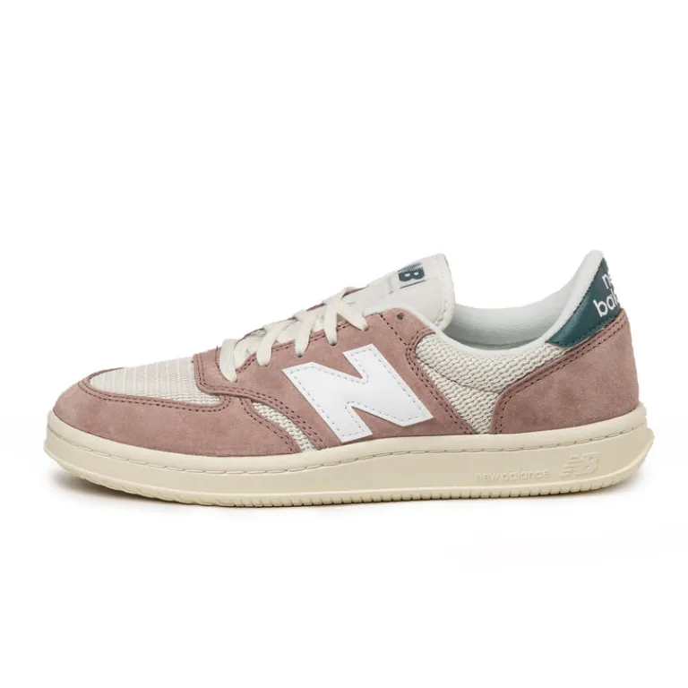 Leder Sneaker|Terrace Casual Sneaker*New Balance T500GB Landslide / Linen / New Spruce / Sea Salt