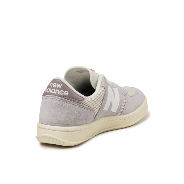 Leder Sneaker|Terrace Casual Sneaker*New Balance T500GC Pearl Grey / Linen / Ice Wine / Sea Salt