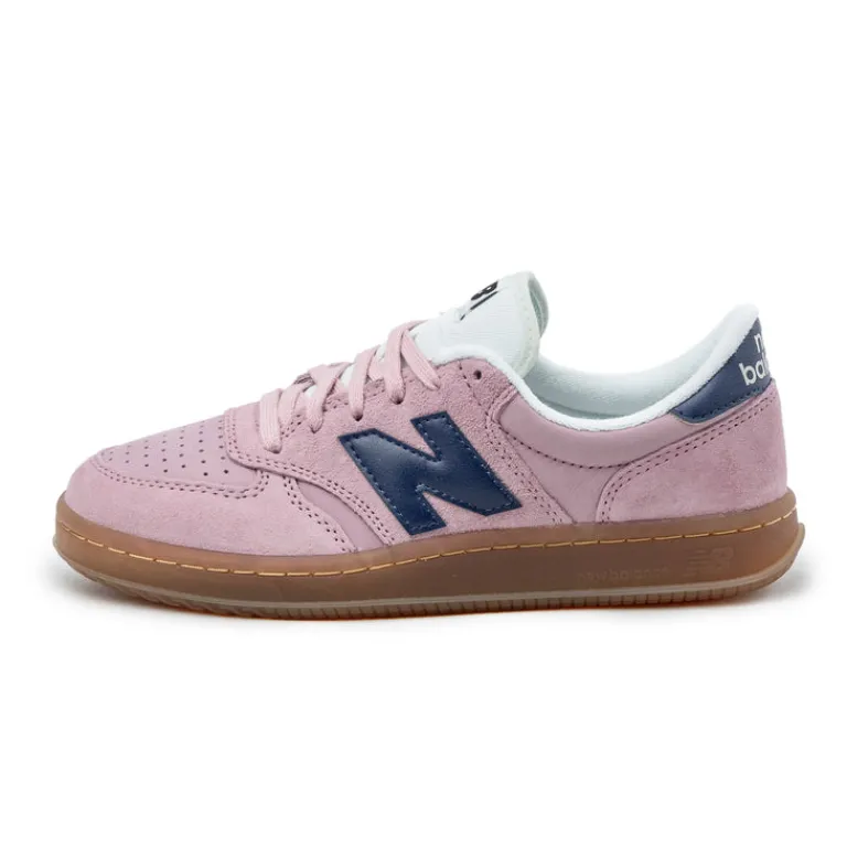 Leder Sneaker|Terrace Casual Sneaker*New Balance T500PHA Pink Taffy/Blue Oyster/Blue Oyster