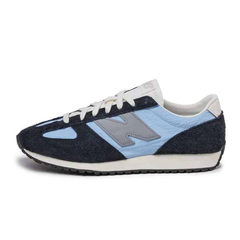 Leder Sneaker|Retro Runner*New Balance U471AB Light Chrome Blue / Black / Slate Gray