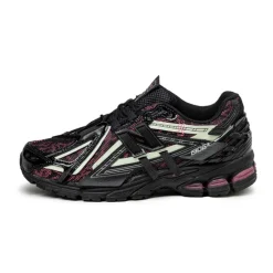 Leder Sneaker|Retro Runner*New Balance U1906AD *Glow in the Dark* Black / Dragon Berry / White