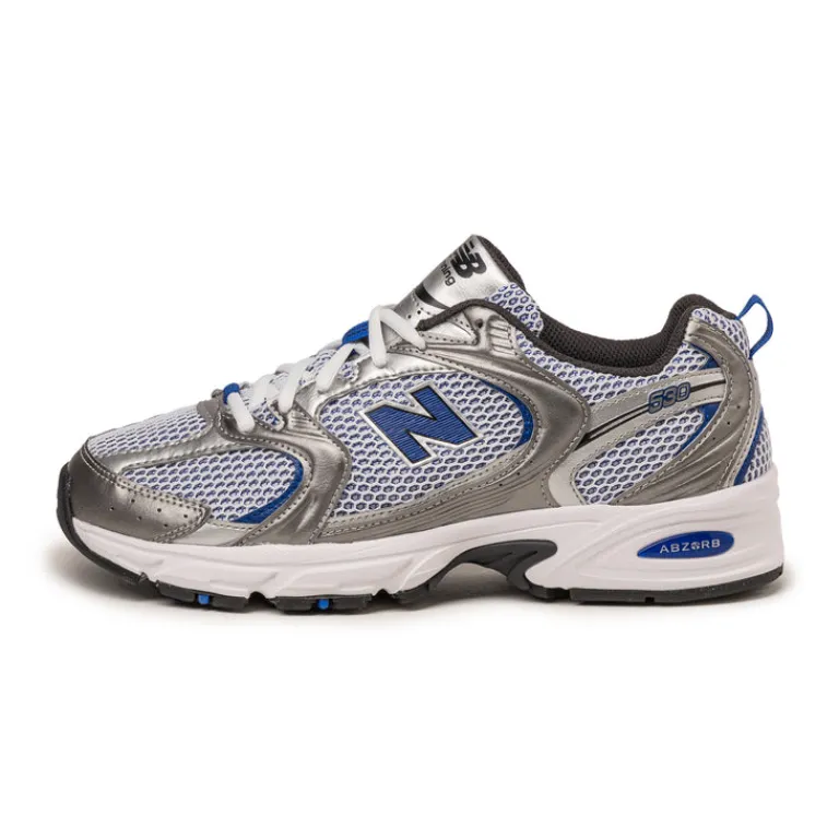 Leder Sneaker|Retro Runner*New Balance U530ADE Silver Metallic