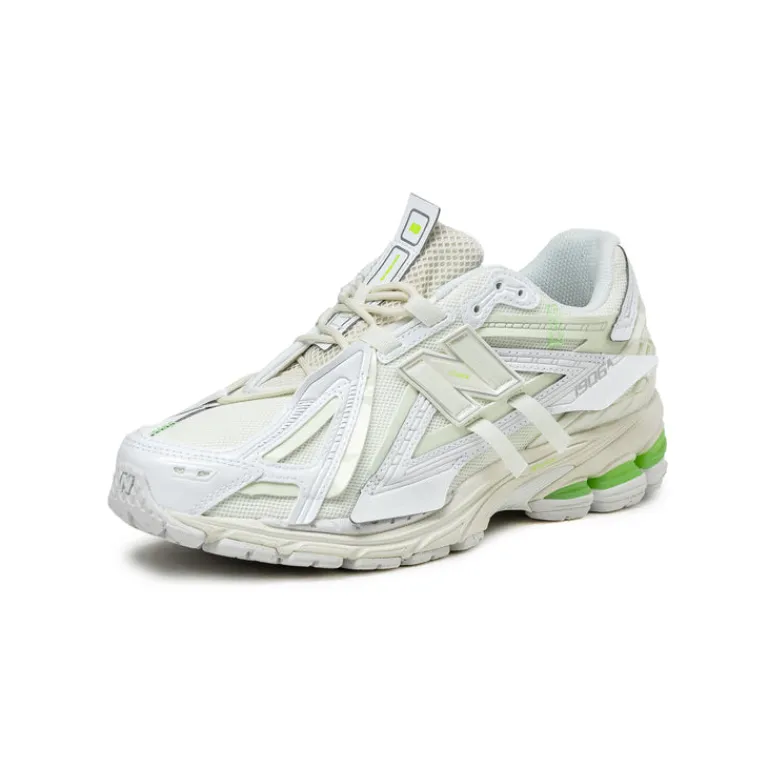Leder Sneaker|Weiße Sneaker*New Balance U1906AE *Glow in the Dark* White / Mint Flash / Silver Metallic