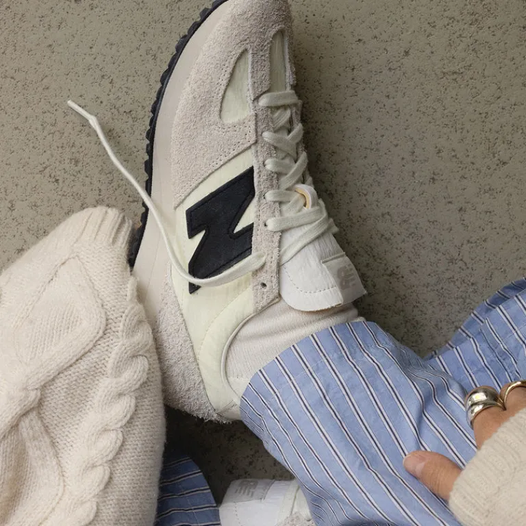 Leder Sneaker|Retro Runner*New Balance U471AM Sea Salt / Tea Green