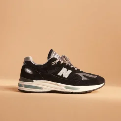Leder Sneaker|Retro Runner*New Balance U991BK2 *Made in England* Black