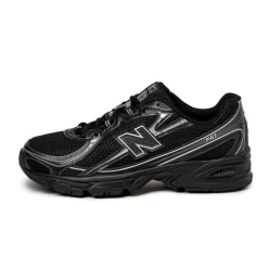 Vegane Sneaker|Retro Runner*New Balance U740BM2 Black / Silver Metallic