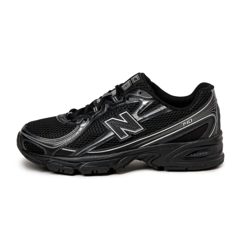Vegane Sneaker|Retro Runner*New Balance U740BM2 Black / Silver Metallic