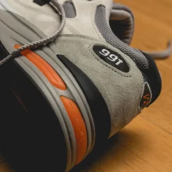 Leder Sneaker|Retro Runner*New Balance U991BS2 *Made in England* Pelican / Abbey Stone / Persimmon Orange / Flint Gray
