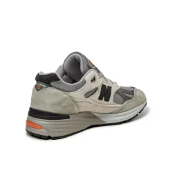 Leder Sneaker|Retro Runner*New Balance U991BS2 *Made in England* Pelican / Abbey Stone / Persimmon Orange / Flint Gray